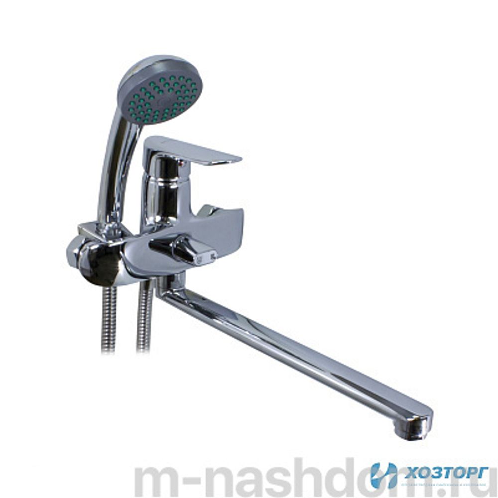 Смеситель ванна DORON D 2133-30L излив 300 мм шар, хром,1 реж