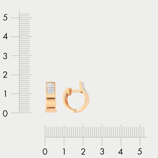 Серьги золотые