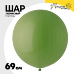 Шар латексный Пастель 69 см (Зеленый)