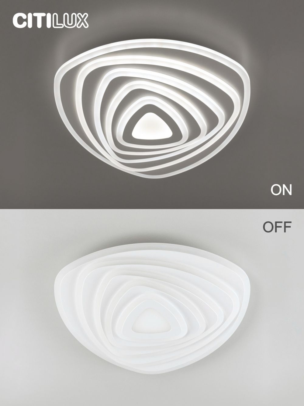 Citilux Триест Смарт CL737A35E RGB Умная люстра