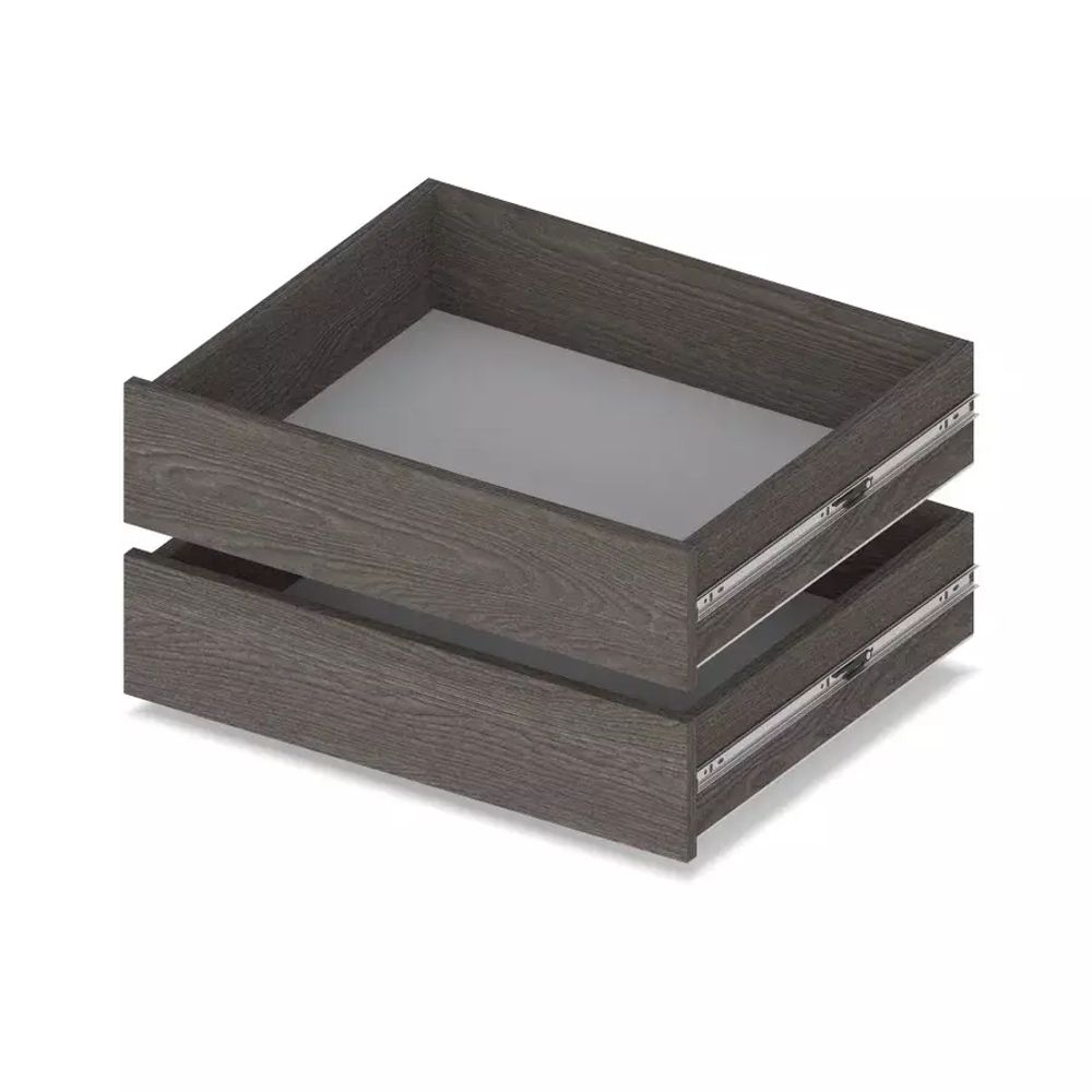 Выдвижные ящики для шкафов глубиной 600 мм "Мартин" М76 (анкор темный)