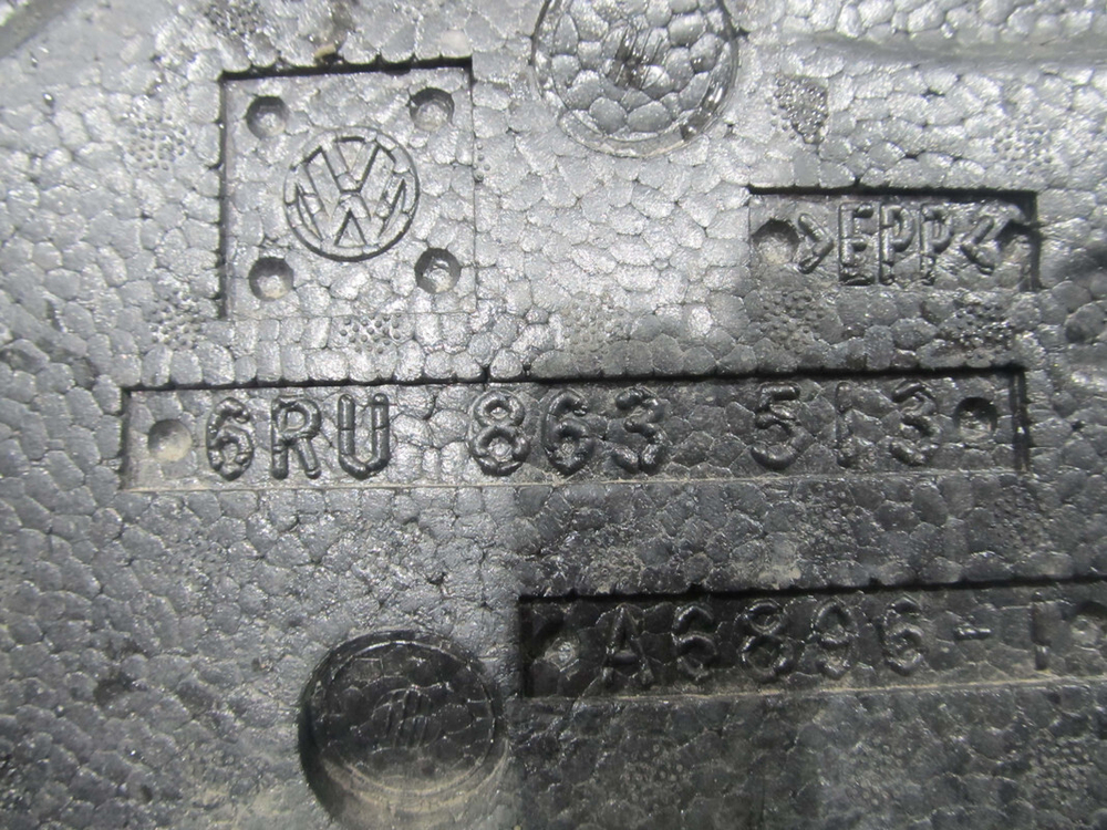 Ящик для инструмента Volkswagen Polo 5 sedan 09-20 Б/У Оригинал 6ru863513