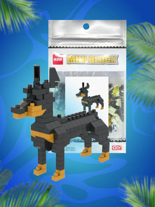 Игрушка конструктор ДОБЕРМАН-ПИНЧЕР 164 эл. (74134)