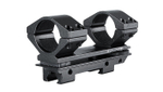 Кронштейн с кольцами Hawke Adjustable на 25,4 мм на планку 9-11мм, высокий, +/-30 MOA (22300)