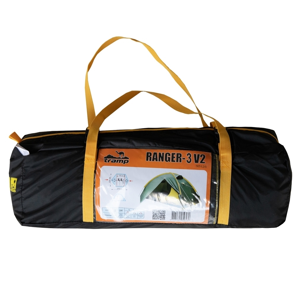 Tramp палатка Ranger 3 V2 зелёный