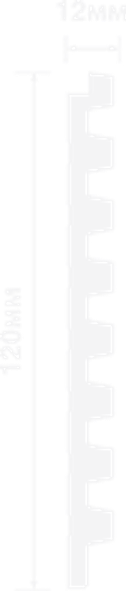 Стеновая панель HiWood, 270x12 см