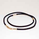 Гайтан с золотыми наконечниками + 2 вставки