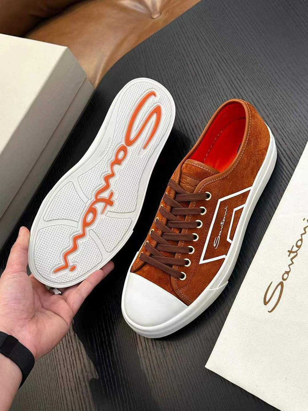 Кеды Santoni
