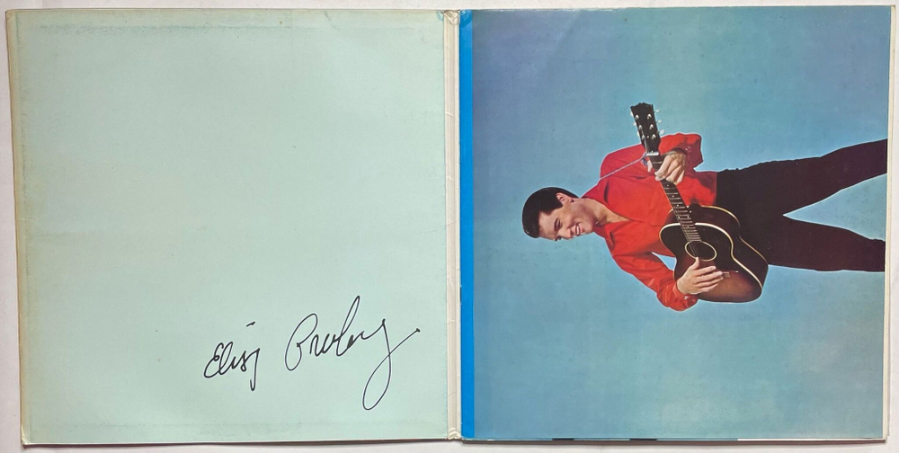 Винтажная виниловая пластинка LP Elvis Presley Golden Story Volume 2 (Japan 1965) (No Obi)