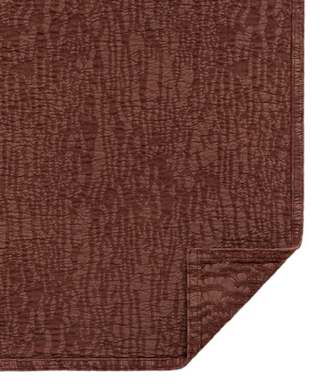 Покрывало 220х240 Luxberry Velvet коричневая замша