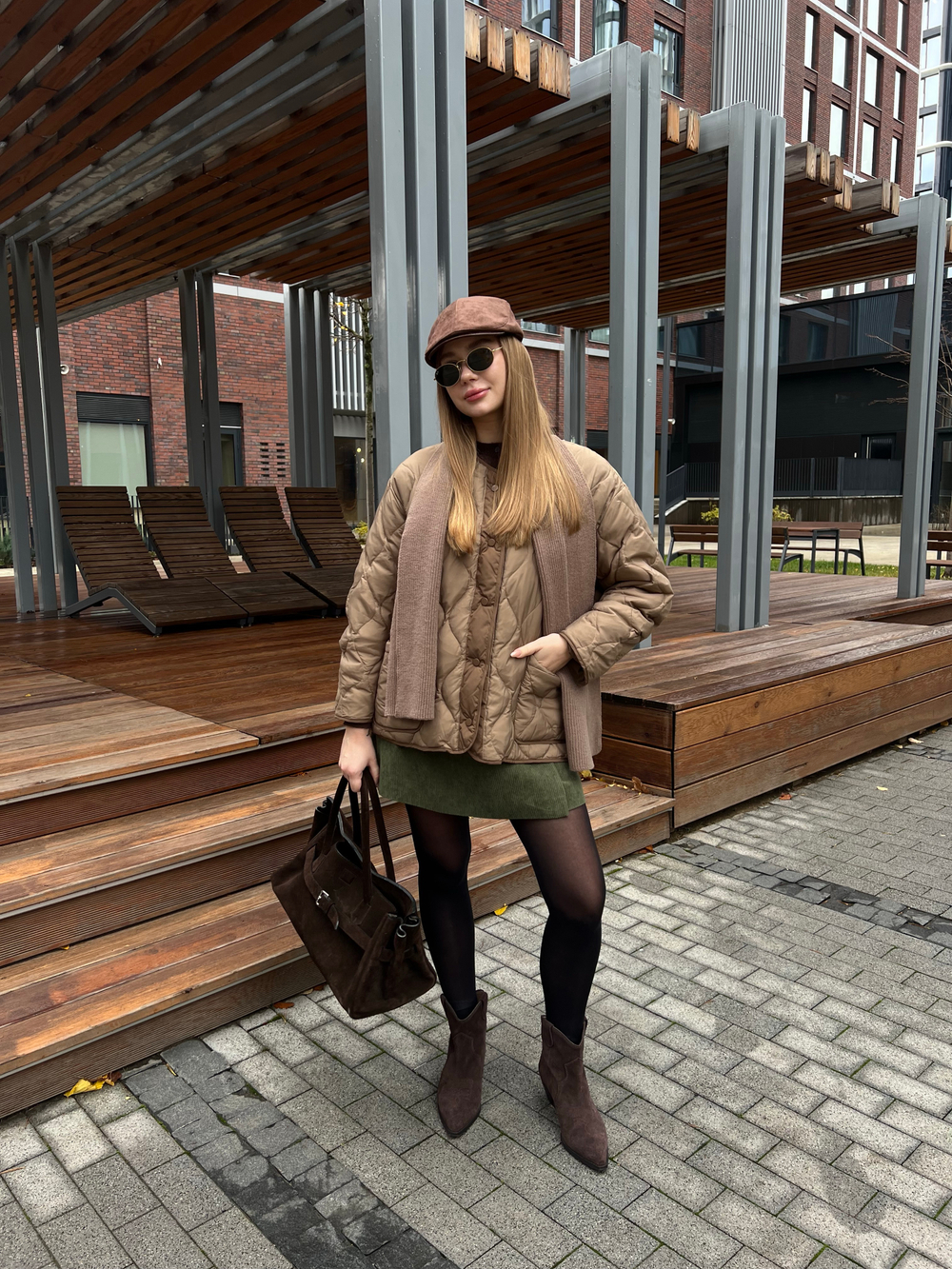 Бомбер Лоран мокко