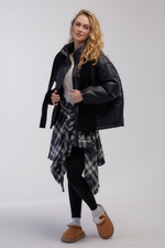 Куртка пух + шарф