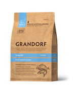 Grandorf Dog adult medium & maxi корм сухой для собак белая рыба