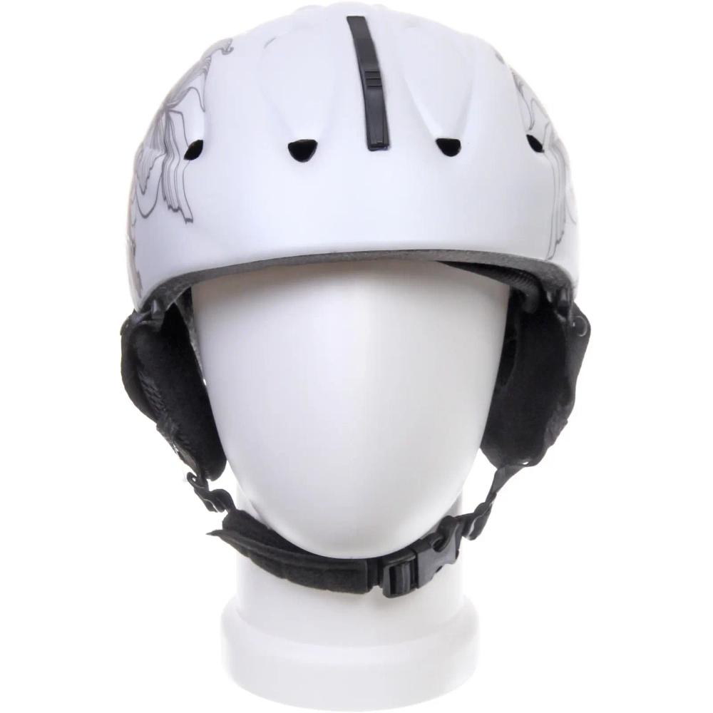 Шлем защитный для зимних видов спорта MS-86 Grey Flower, размер M (55-58)