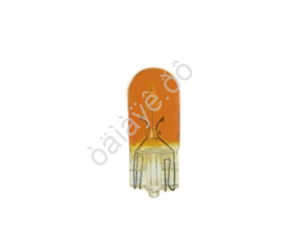 Автолампа  WY 12-W 5W (без цок) (W2,1x9,5d) ORANGE Маяк #61205бцOR