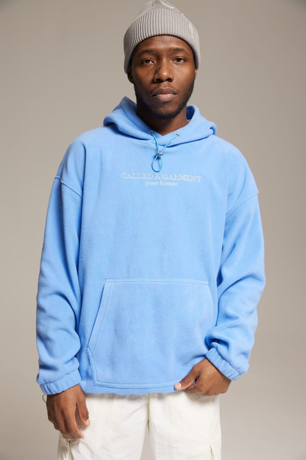Худи Called a Garment Wrap Мужской Голубой