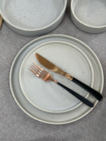 ТАРЕЛКА мелкая с бортами 8,5" 216мм Corone Rust"