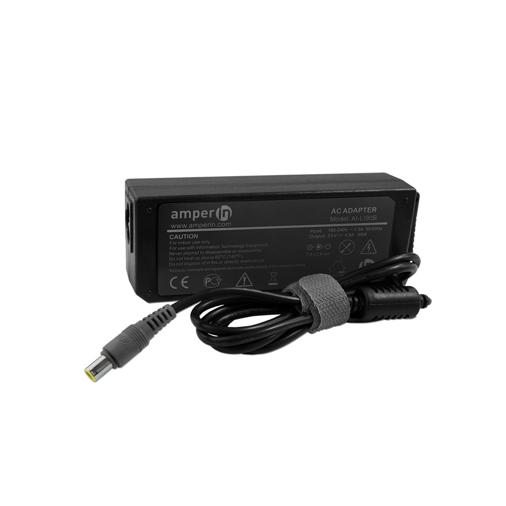 Блок питания (сетевой адаптер) Amperin AI-LI90B для ноутбуков Lenovo 20V 4.5A 8pin