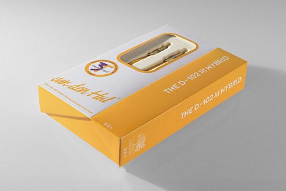 Кабель межблочный аналоговый RCA Van den Hul The D-102 III 3T Hybrid. Длина 1,5 метра