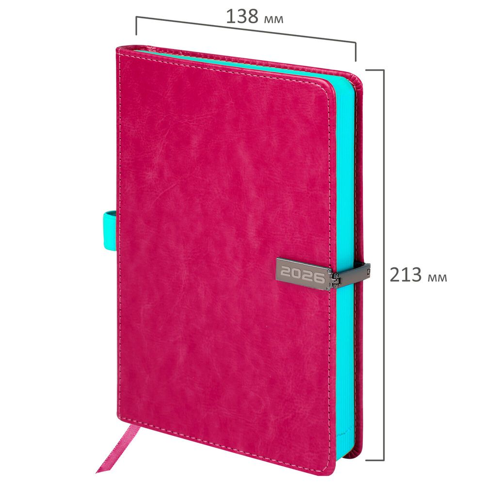 Ежедневник датированный А5 BRAUBERG "Inspiration" (117478) 3