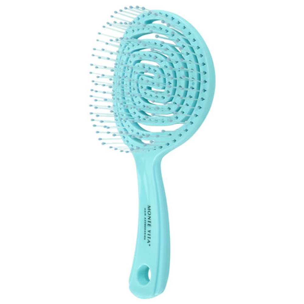 Расческа для волос массажная 17,5х8 см, цвета АССОРТИ, MONTE VITA (МОНТЕ ВИТА), 457423