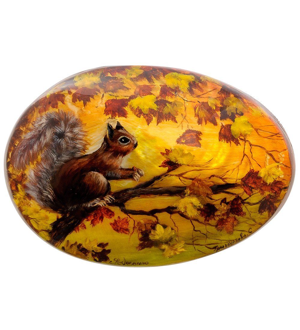 ШК-10/ 60 Шкатулка «Белка» исп. Григорьева С.