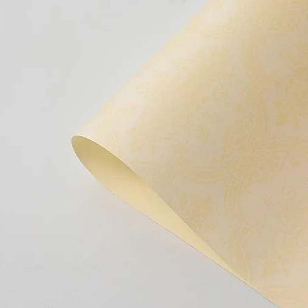 Пленка перламутр ОРНАМЕНТ 58см*10м МОЛОЧНЫЙ