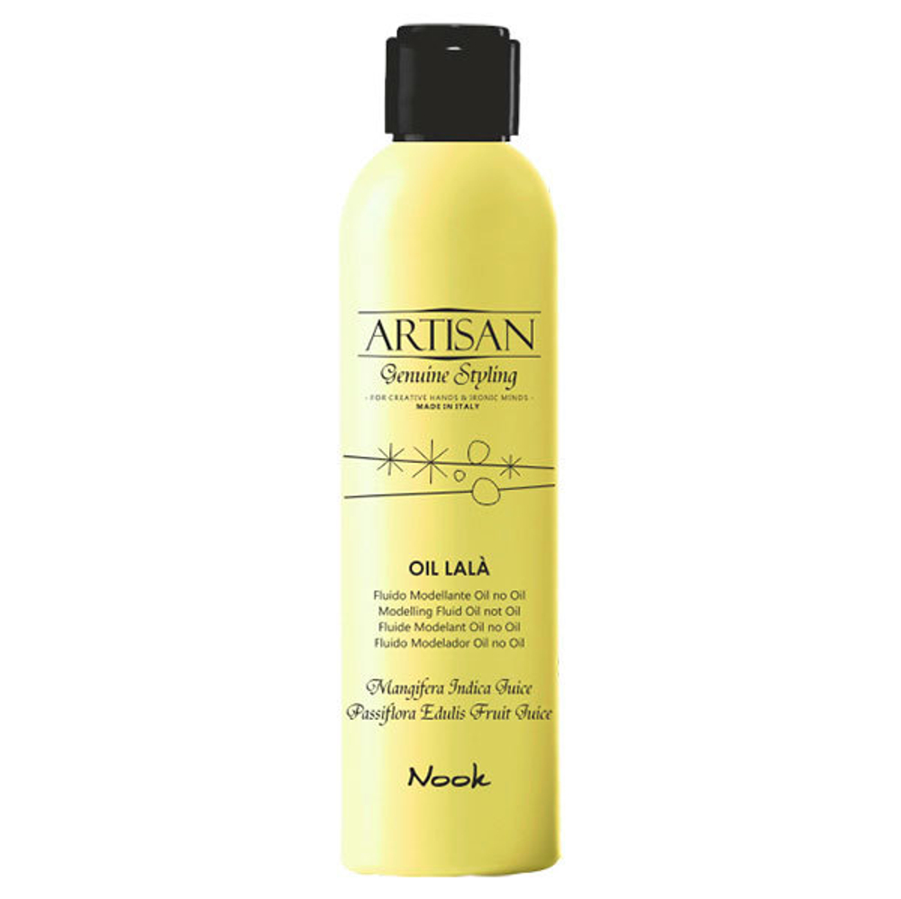 Флюид моделирующий Масло без Масла Nook Artisan Genius Styling Oil Lala Modelling Fluid Oil no Oil 250мл