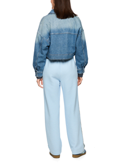 Джинсовая куртка из хлопка