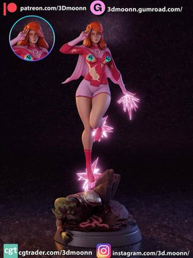 Фигурка Непобедимый Атомная Ева Atom Eve Invincible