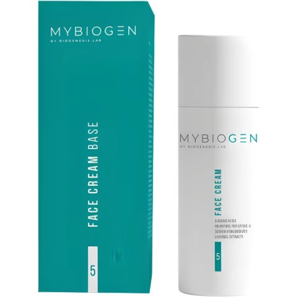 MYBIOGEN By Biogenesis Lab Увлажняющий крем для лица 50 мл | Face Cream 5 Base