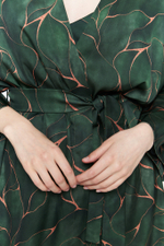 Халат из натурального шелка