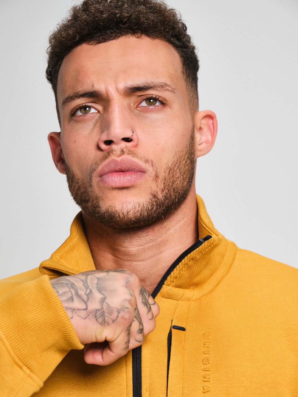 Свитшот с короткой молнией ORIGINAL CREATOR HALF ZIP, Желтый