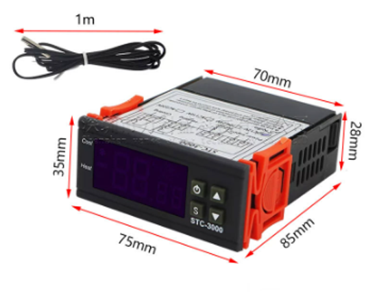 STC-3000  Регулятор Температуры 110-220 В