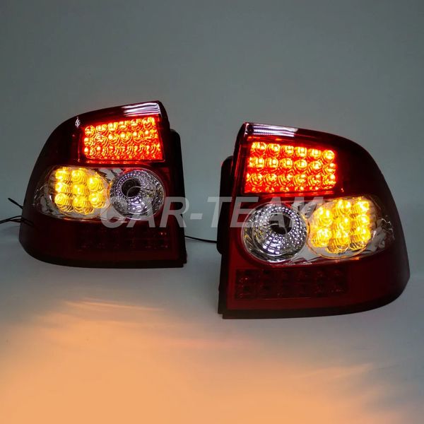 Задние фонари Лада Приора светодиодные тюнинг, красно-белые 302-LED