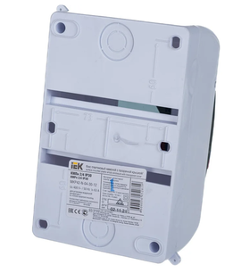 KREPTA 3 Корпус пластиковый КМПн 2/4 IP30 белый IEK MKP42-N-04-30-12 бокс