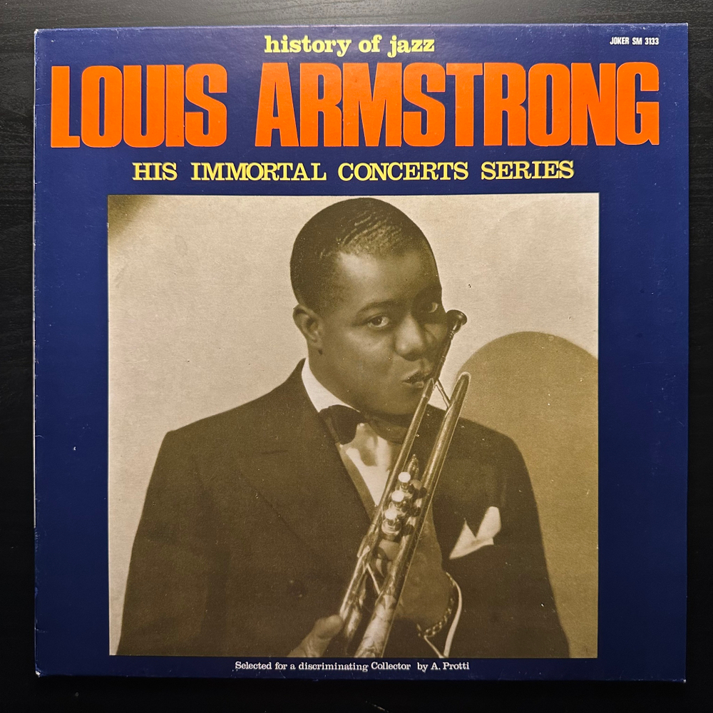 Louis Armstrong - His Immortal Concerts Series (Италия 1971г.)