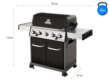 Газовый гриль Broil King BARON 590, 7 горелок, вертел