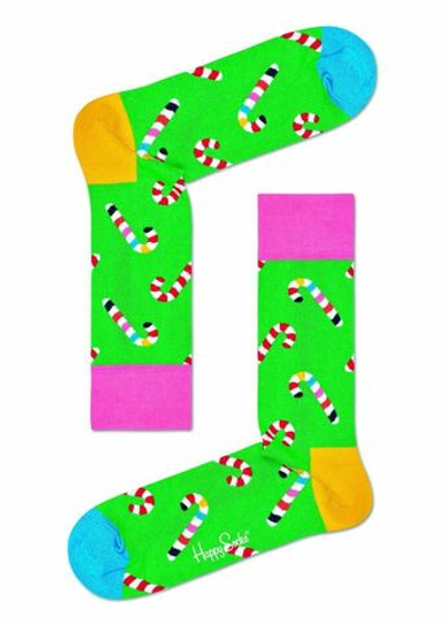 Носки унисекс Cotton Candy Sock с леденцами (Размер: 25) (Цвет: лаймовый)