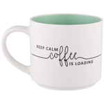 Кружка "Keep calm coffee is loading" 470мл