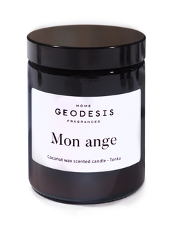 Свеча ароматическая Mon Ange Geodesis Черный