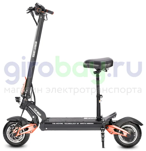 Электросамокат WHITE SIBERIA NERPA PRO 3600W Ferrari Red (красный) фото фото №5