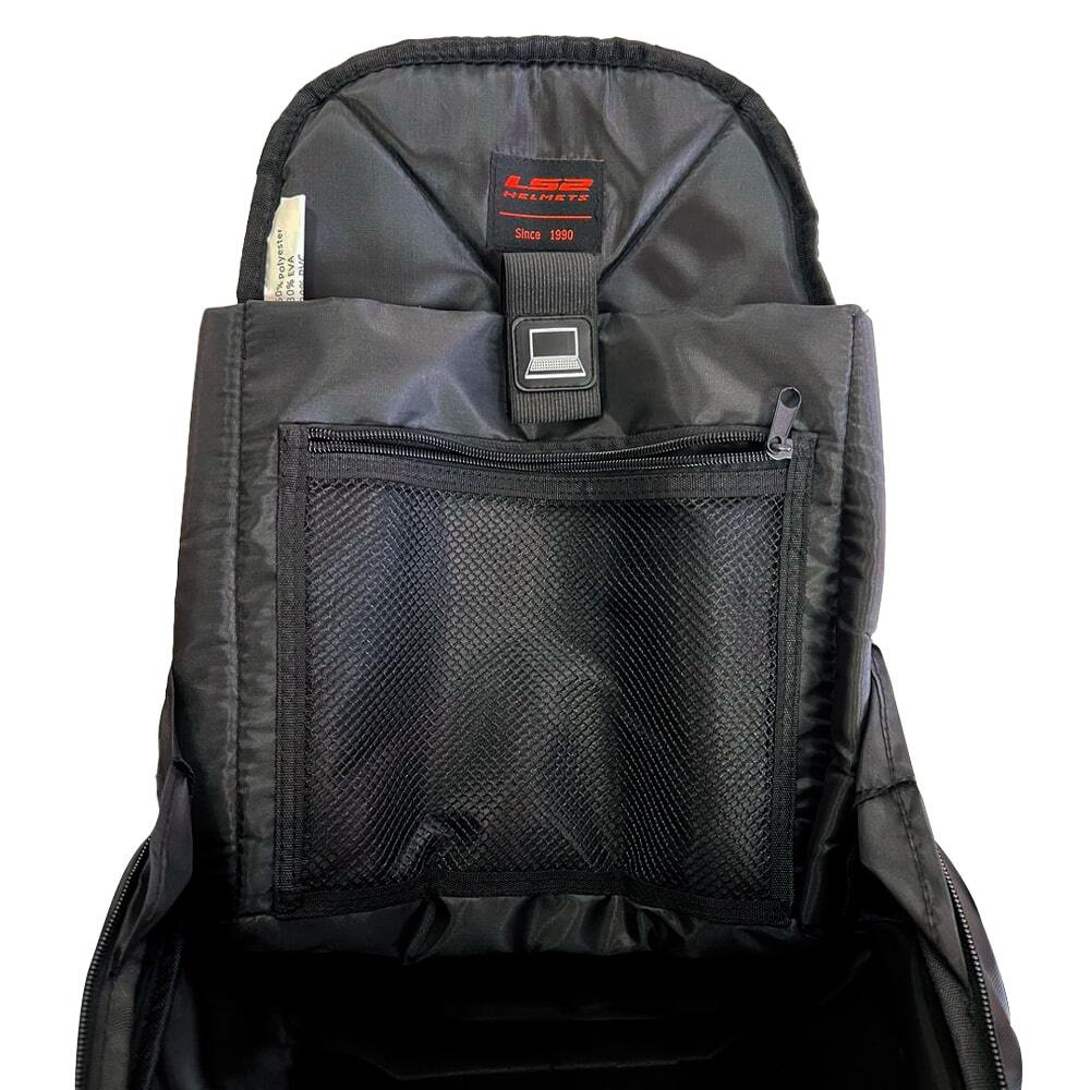 LS2 Рюкзак для мотоциклиста пластиковый, 50л карбон черный