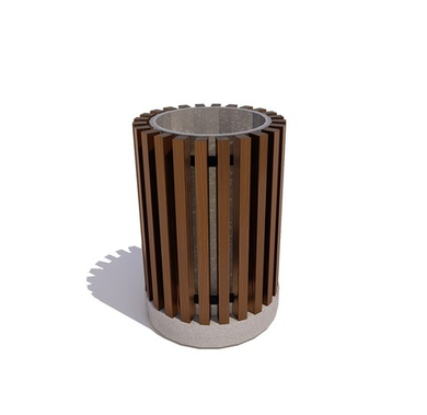 УРНА С БЕТОННЫМ ОСНОВАНИЕМ «СКВЕР»