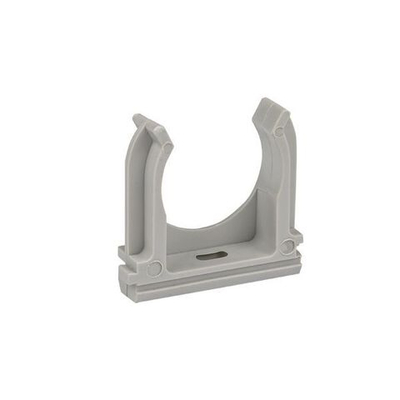 Крепеж-клипса d25 мм (10 шт) серая EKF-Plast