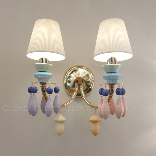 Бра Cloyd LOTTIE-A W2 - цветная керамика (арт.20291)