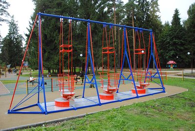 Качели «ЛОДОЧКА» 3 Секции