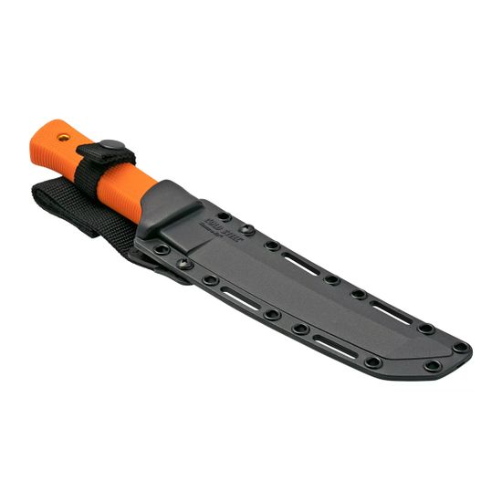 Нож Cold Steel 49LRTORBK Recon Tanto Orange SK-5 с клинком из стали SK-5, рукоять Полимер Kraton