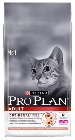 Корм для кошек Purina Pro Plan (10 кг) Adult feline rich in Salmon dry
