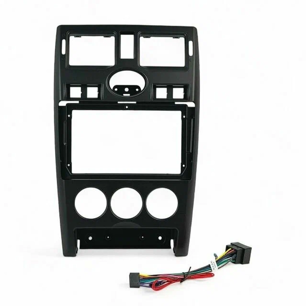 Магнитола для Lada Priora 2007-2013 (рамка черная) - Kuberg QLed, Android 13, TS20, CarPlay, SIM-слот